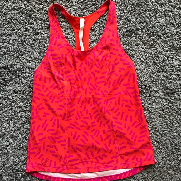 🆕 Lululemon Seawheeze Squiggles Tank Top 4 RARE - Picture 4 of 5